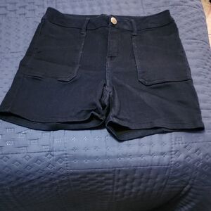 EUC 1822 DARK BLUE DENIM SHORTS